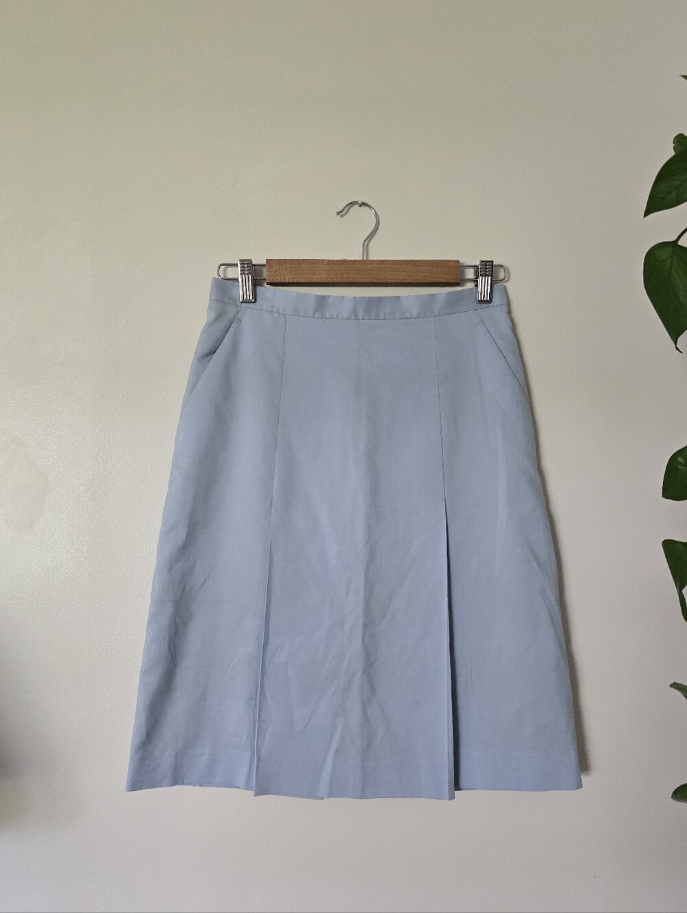 New With Tags J. Crew Knee Length Blue Skirt Size 4 Womens